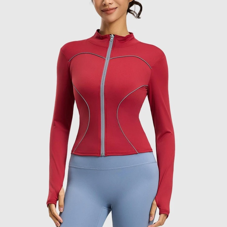 womens gym wear jackets factory